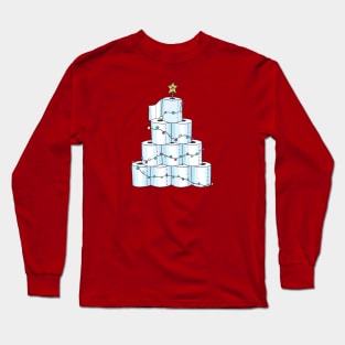 TOILET PAPER CHRISTMAS Long Sleeve T-Shirt